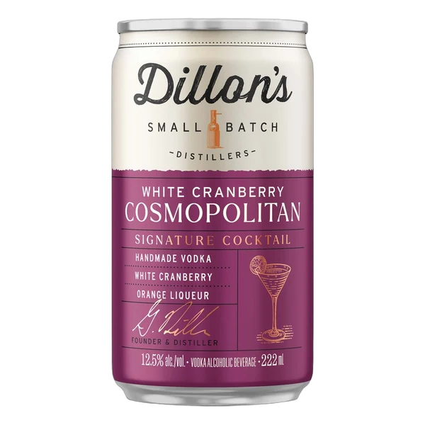 White Cranberry Cosmopolitan can